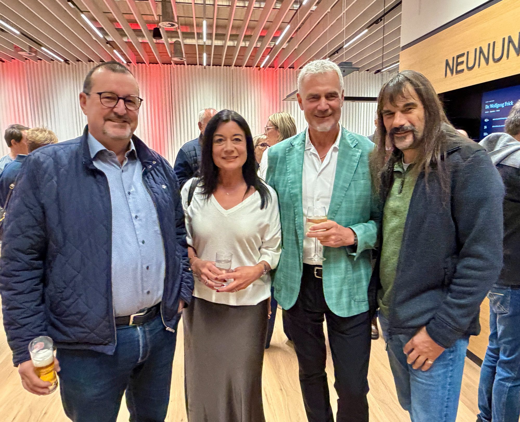 Burkhard Dünser, Elke und Günther Böhler,ler, Wolfgang Sila.