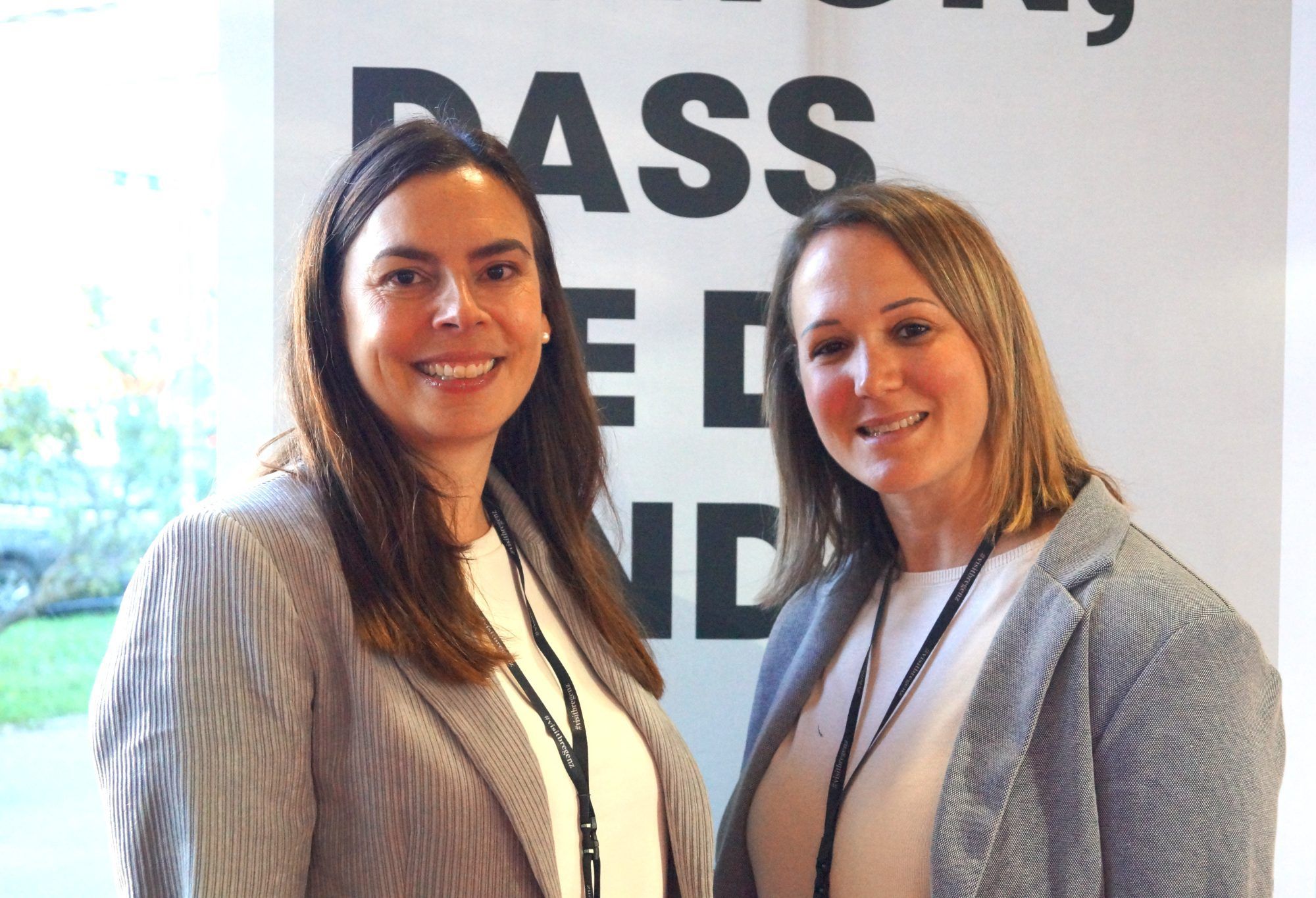 Sabine Nigsch und Edith Künz von der Hypo Vorarlberg