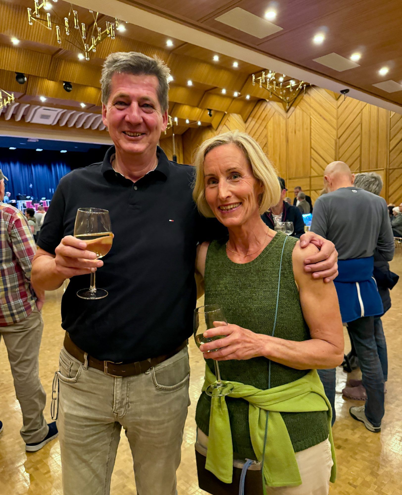 Auch dabei. Thomas und Sabine Lorünser.