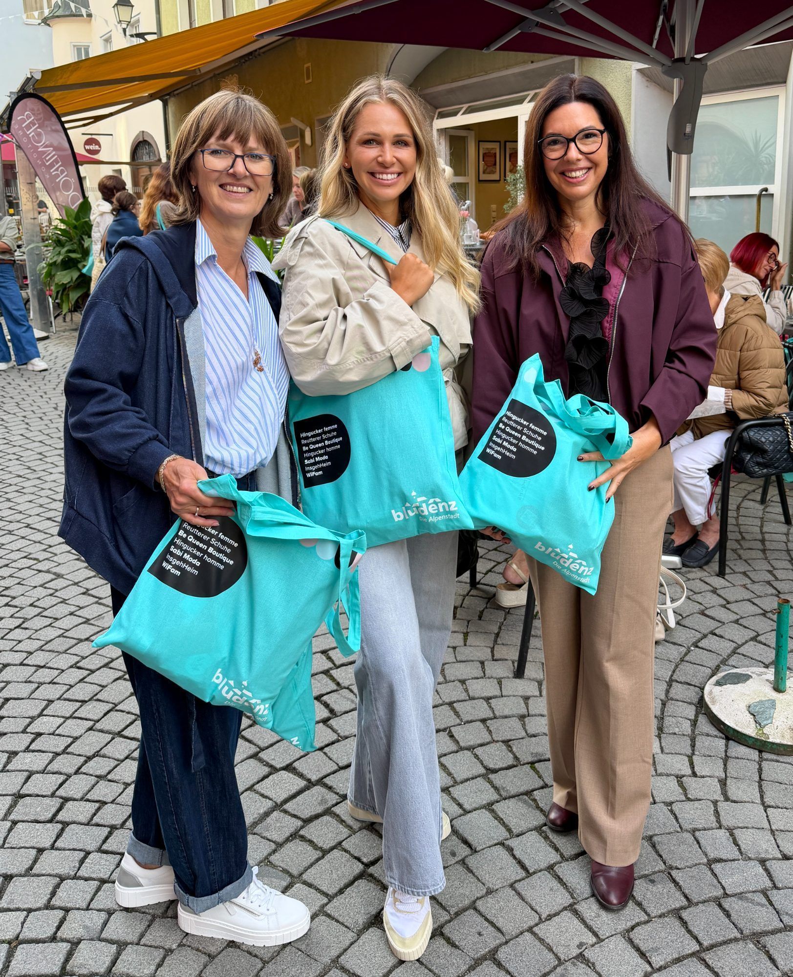 Natscha Arzberger, Maria Maksimovic und Andrea Mallitsch